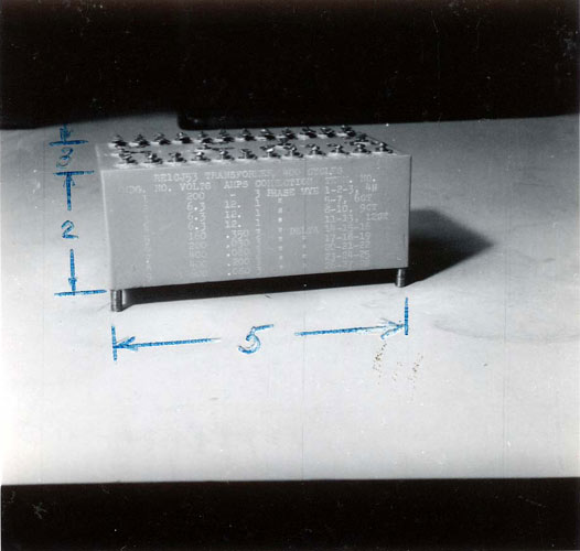 Reichenbach Engineering Company mil-spec power transformer. 